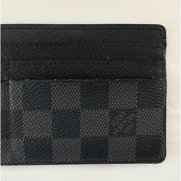 💯Authentic Louis Vuitton Damier Graphite Modulable Wallet Credit Card Holder - Picture 3 of 9